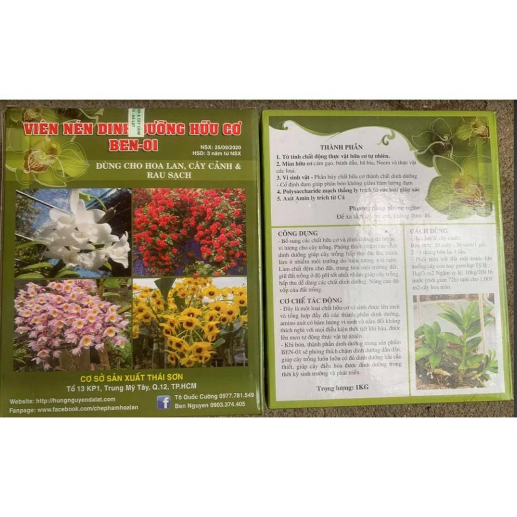 100g Viên nén dinh dưỡng hữu cơ Ben-01 hùng nguyễn