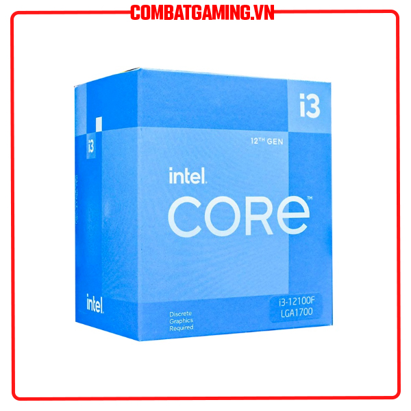 Bộ Vi Xử Lý Intel Core i3 12100F - Hàng Chính Hãng