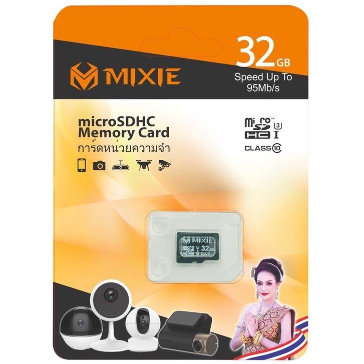 Thẻ nhớ MicroSDHC Mixie 32GB / 64G dung lượng 32G/64G tốc độ đọc 95mb/s, Tương thích Camera wifi, Máy Ảnh, Điện Thoại-HÀNG NHẬP KHẨU