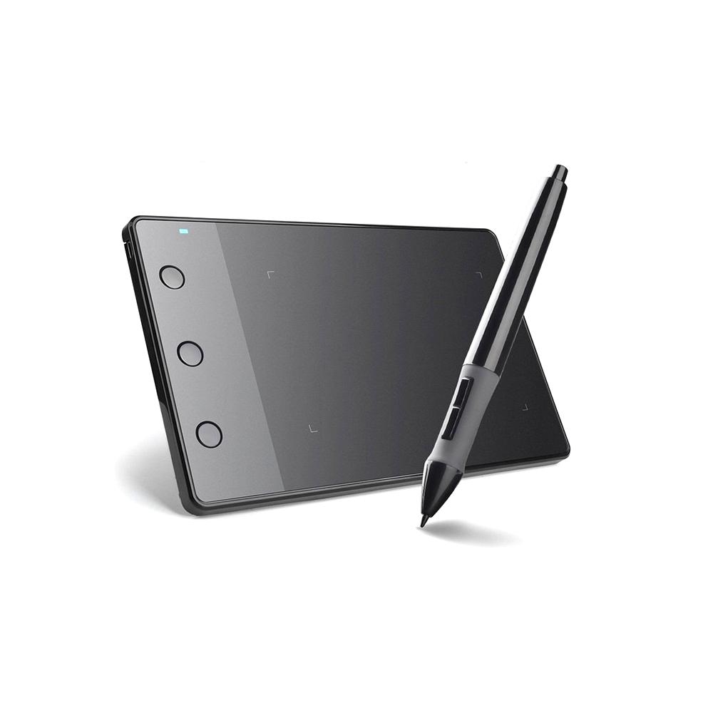 Máy tính bảng vẽ đồ họa chuyên nghiệp Huion H420 với 3 phím tắt 2048 mức Độ nhạy áp lực Bút 4000LPI