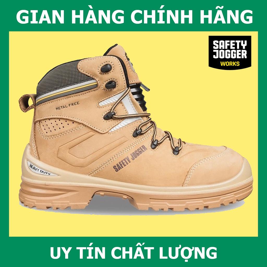 [Hàng Chính Hãng] Giày Safety Jogger Ultima Da Thật, Đế Chống Đâm Xuyên, Trơn Trượt, Chống Dập Ngón