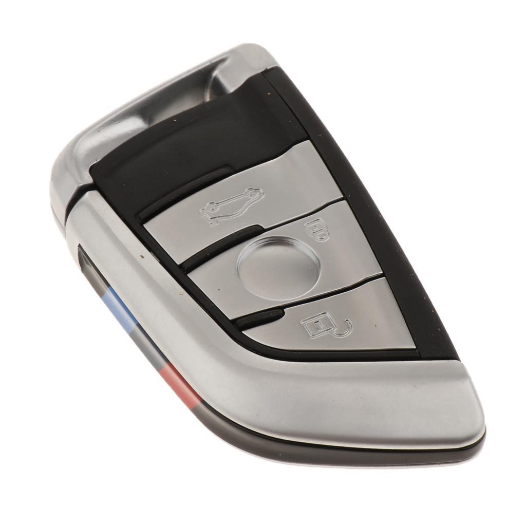 Car Key Case for BMW X5 X6 -Protective Key Fob Cover for BMW 3 Button Remote Control Car Key