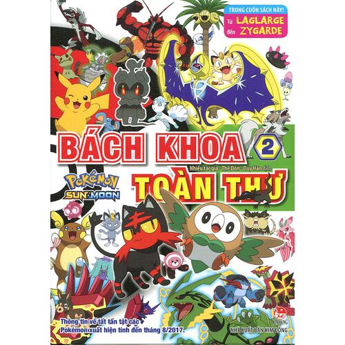 Sách Pokémon Sun Và Moon - Bách Khoa Toàn Thư - Tập 2