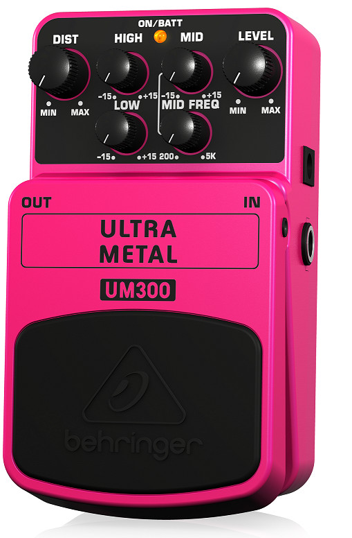 Guitar Stompboxes Behringer UM300 -Heavy Metal Distortion Effects Pedal- Hàng chính hãng