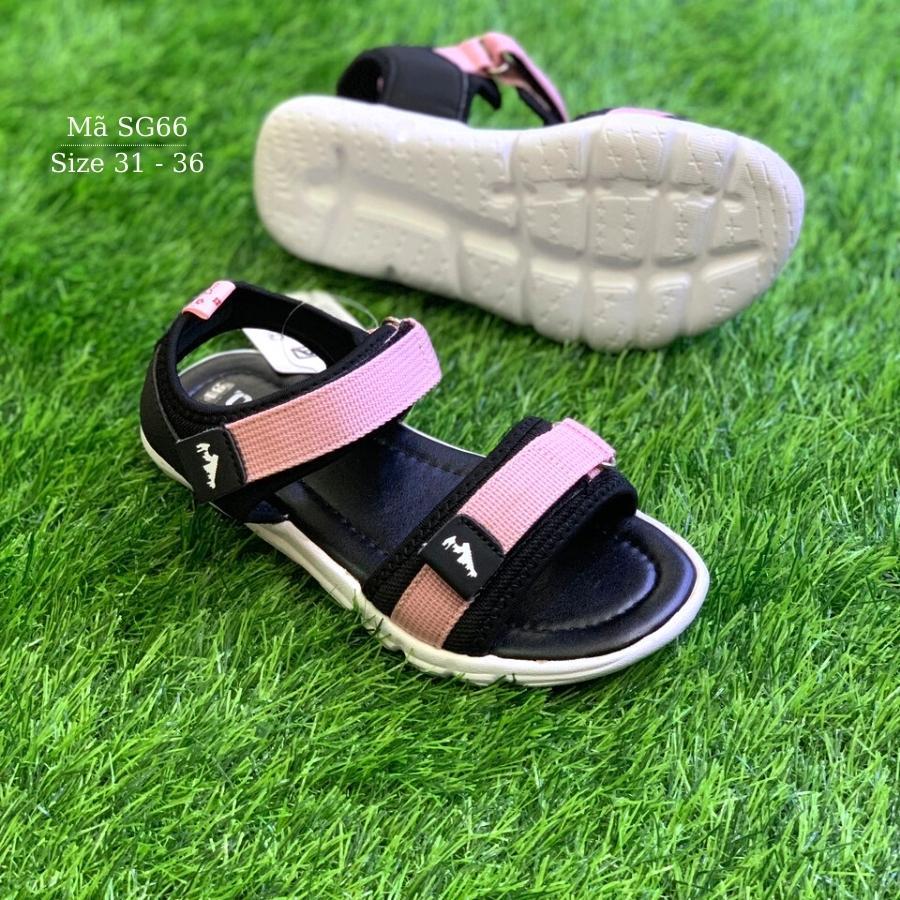Dép quai hậu bé gái Urban sandal dáng thể thao siêu nhẹ, kháng khuẩn, mang êm phù hợp cho trẻ em 6 - 12 tuổi SG66
