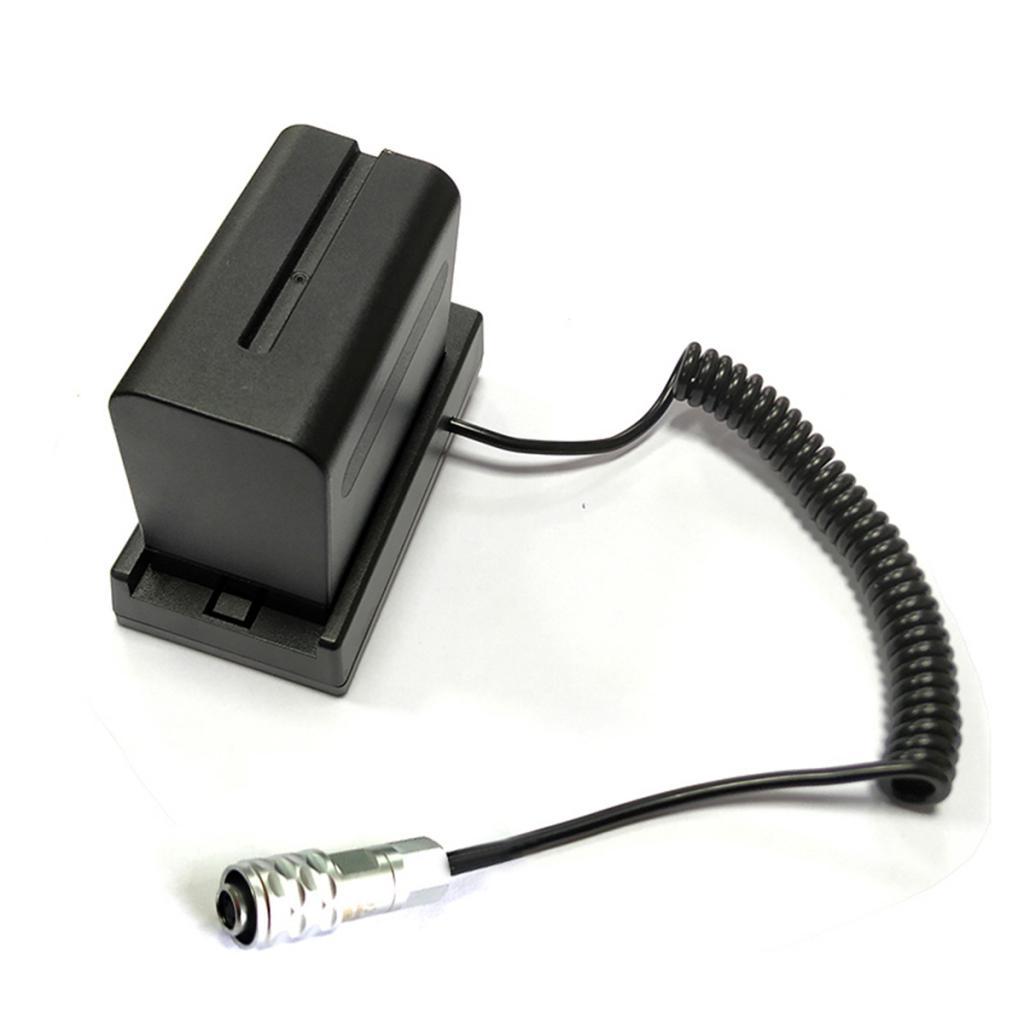 12V Camera Battery Charger Port For NP-F Battery W / Electric Charging Cable