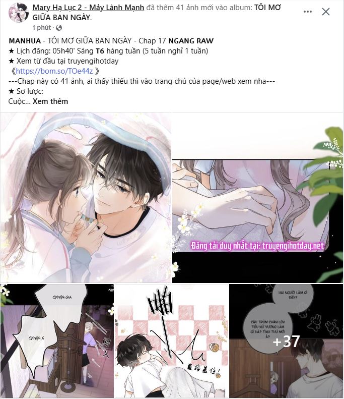 Tôi Mơ Giữa Ban Ngày chapter 17.1 - Trang 24