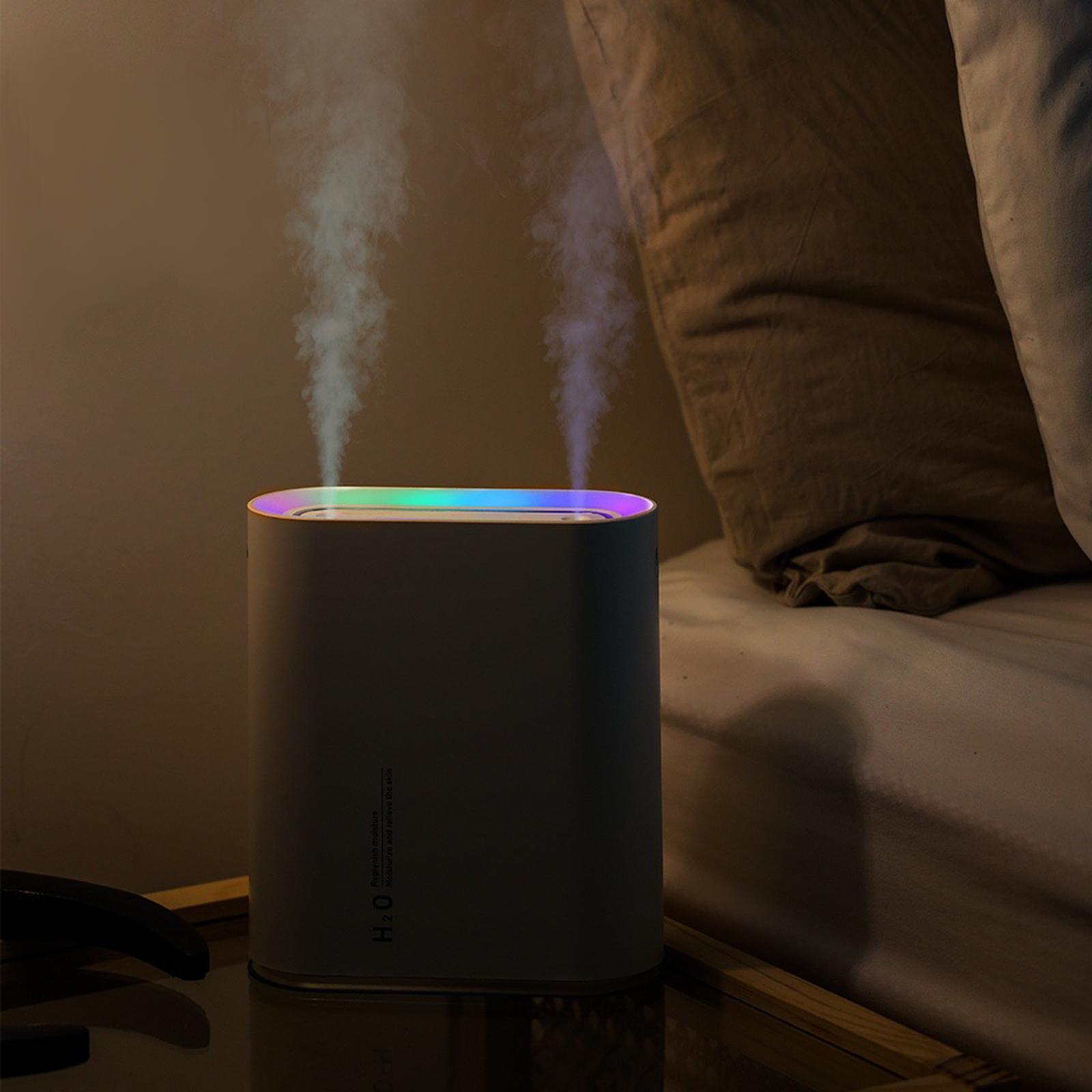 1000ML Mist Humidifier Type-C Charging Port Large Capacity Cool Mist Humidifier for Office