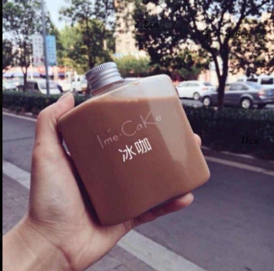 Chai Thủy Tinh Vuông Dẹp 200ml , 250ml Nắp Nhôm