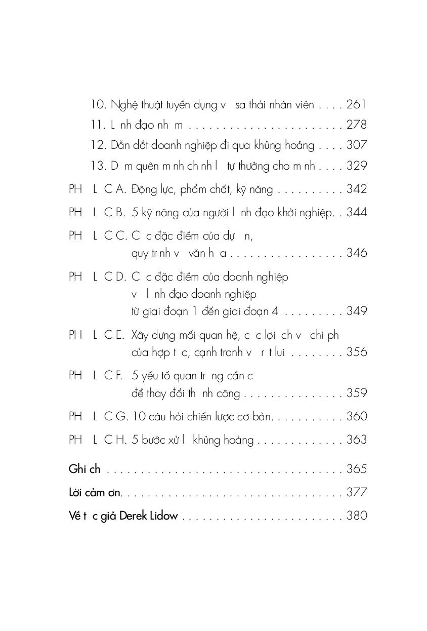 Thuật Lãnh Đạo Khởi Nghiệp - xây dựng một doanh nghiệp từ ý tưởng kinh doanh ban đầu đến lúc doanh nghiệp ấy có thể tạo ra lợi nhuận và tự tồn tại