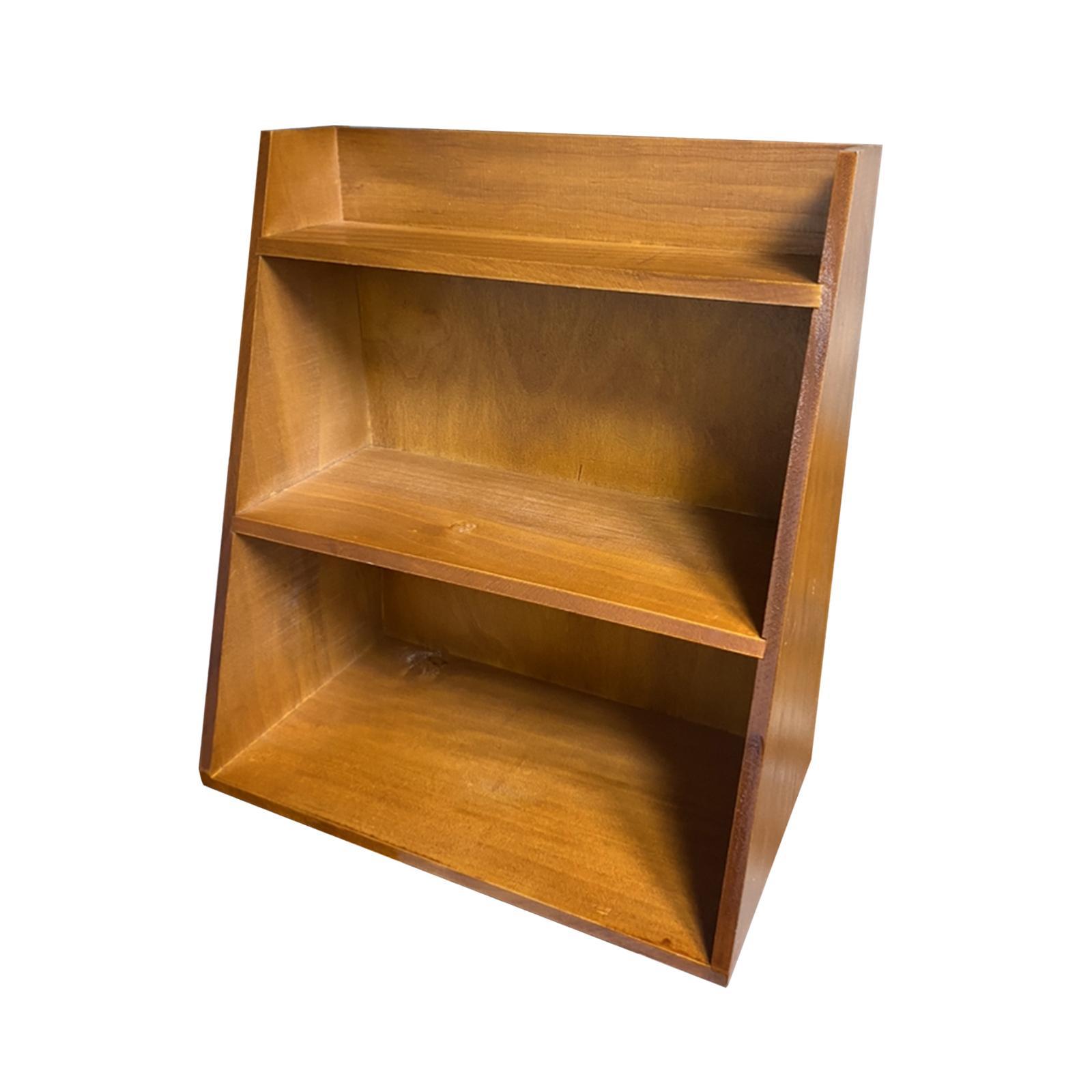 3 Display Shelf Table Display Stand Wall Mounted Desk Organizer