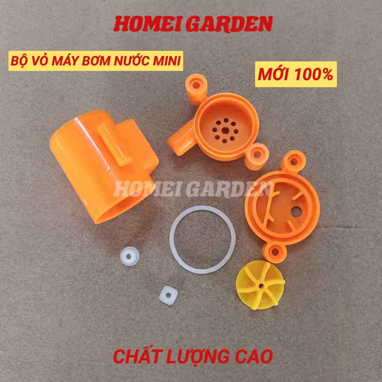 Vỏ máy bơm nước mini phù hợp motor 130 DIY - HM0082