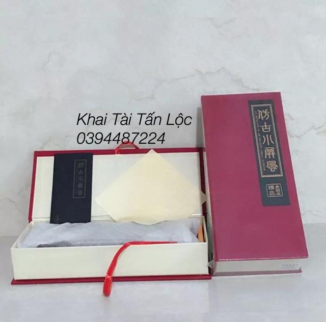 Bình phong mini sắc xuân kiểu cổ bằng sơn mài 6 cánh trang trí tphcm