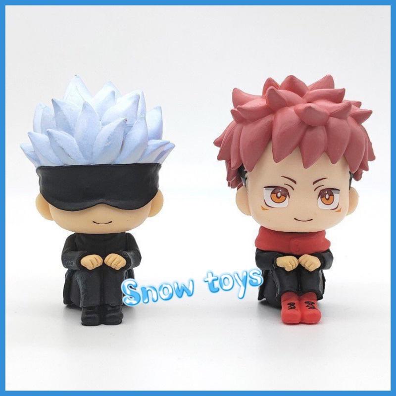 Mô Hình JUJUTSU KAISEN - Chú Thuật Hồi Chiến Chibi , Yuji Itadori , Gojo Satoru Cao 9cm