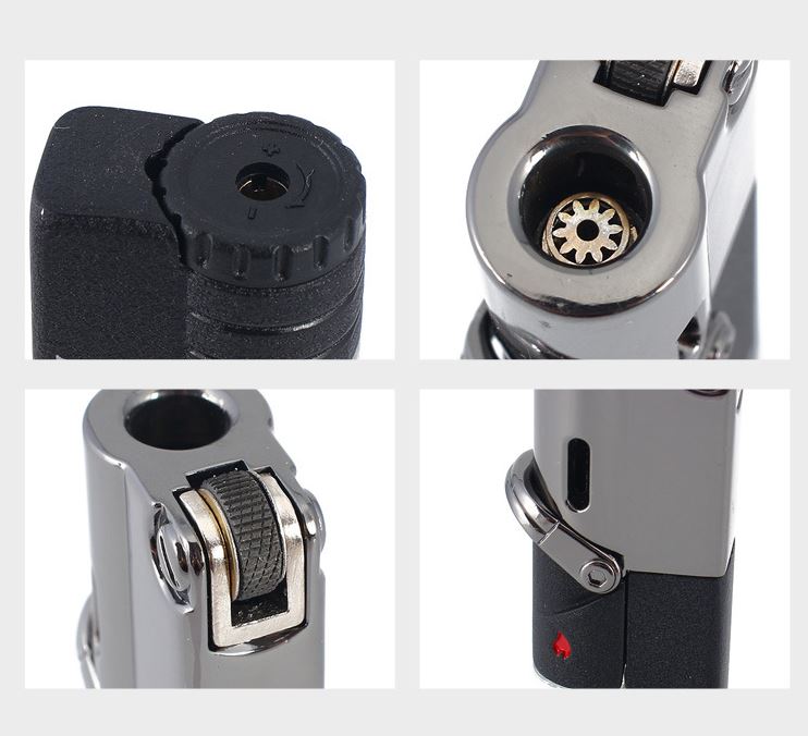 Vỏ Hột Quẹt Bật Lửa Khò 1 Tia Aomai AM7108 Nhỏ Gọn Tiện Lợi Đẹp Độc Lạ - Dùng Gas Cao Cấp