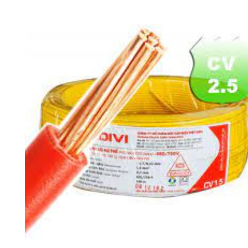 Dây điện đôi 2x32 cuồn/100m & Cáp 7 sợi CV 2.5m/m
