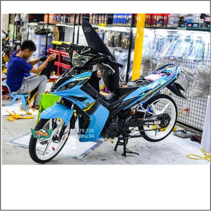 Tem Rời Exciter 2006-2010 xanh đen (N)