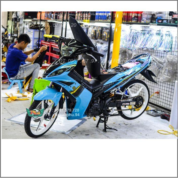 Tem Rời Exciter 2006-2010 xanh đen