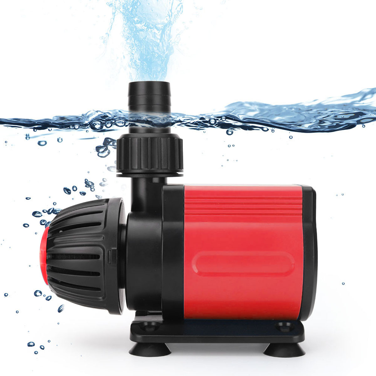 Máy bơm HA 12000 lõi trục gốm, 9 nấc chỉnh nước dùng cho bể cá, hồ cá, hòn non bộ - Máy bơm chìm cao cấp