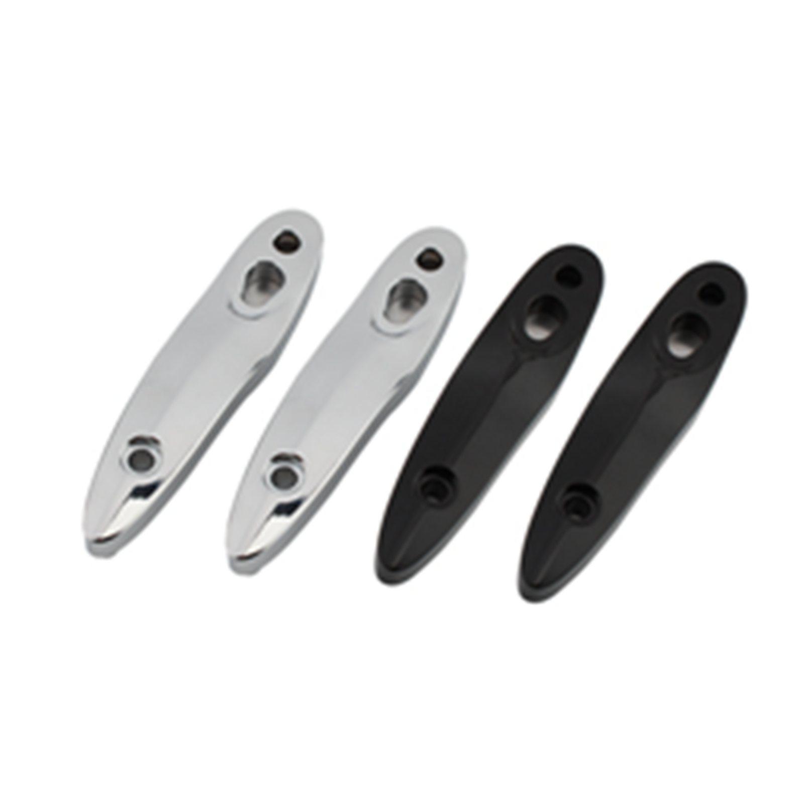 Relocation Brackets Aluminum Alloy Motorcycle for   Black