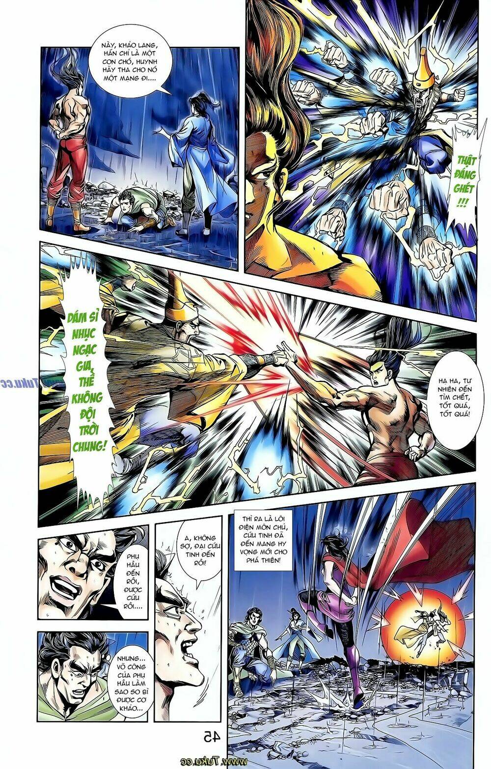 thiên tử truyền kỳ 1 - cơ phát khai chu bản chapter 130 14