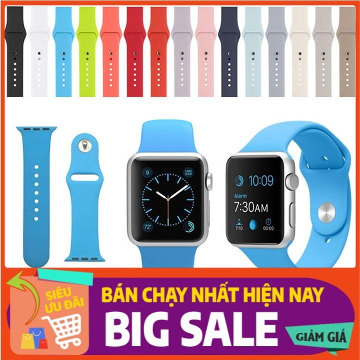 Dây đeo Apple Watch chất liệu silicon dẻo