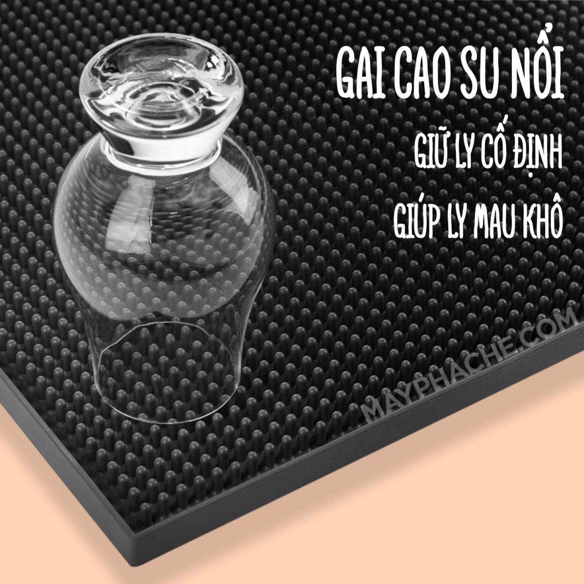 Thảm lót cao su quầy bar 45×30cm