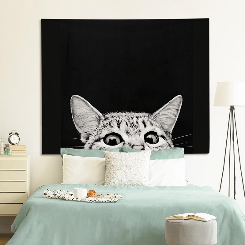 Bộ sưu tập đen huyền bí - Tranh Vải treo tường Decor phòng hot nhất 2020