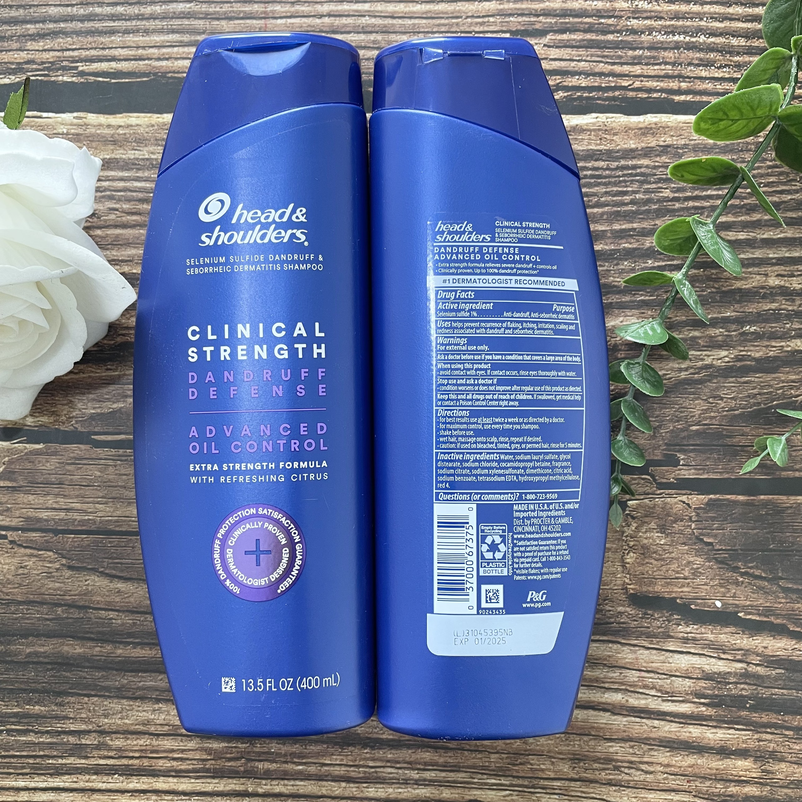 Dầu gội đầu Head&Shoulders Clinical Strength Shampoo ngăn gàu khỏe tóc 400ml mẫu mới