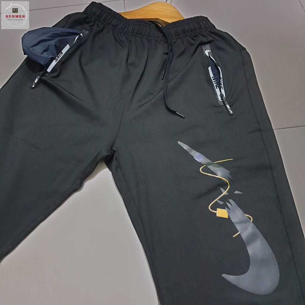 Quần Jogger Nam Trơn Thun Poly Phong Cách Thể Dục Thể Thao Năng Động Cá Tính Thun Co Giãn 4 Chiều Unisex SUNMEN