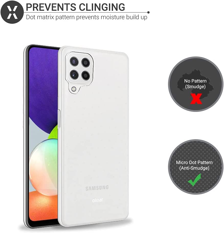 Ốp lưng silicon dẻo trong suốt mỏng 0.6mm cho Samsung Galaxy A22 4G / M22 / M32 hiệu Ultra Thin độ trong tuyệt đối chống trầy xước - Hàng nhập khẩu