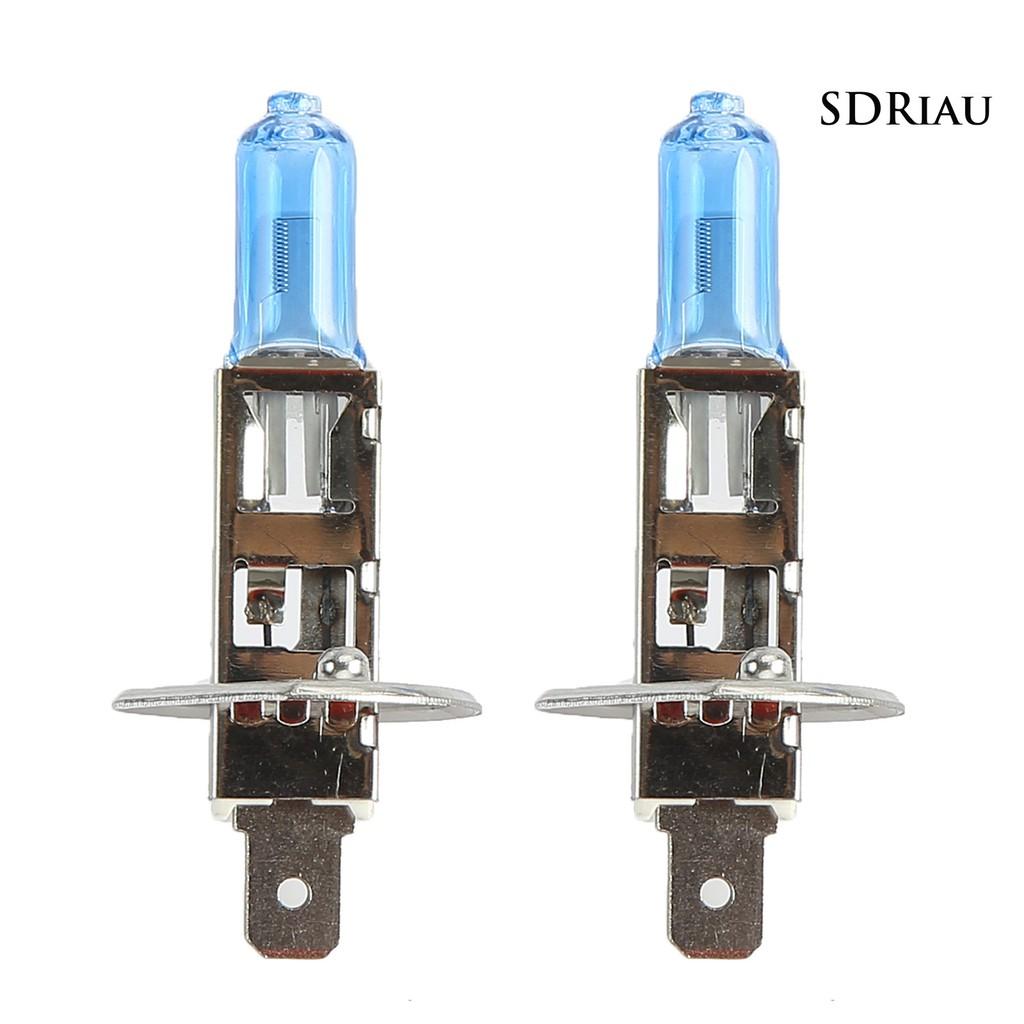 2 Bóng Đèn Halogen Siêu Sáng H1 12v 55w 5000k Cho Xe Hơi