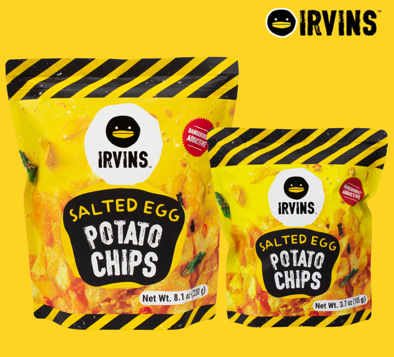 [MUA 1 TẶNG 1] COMBO IRVINS Khoai tây Trứng muối 230g + 105g - Irvins Salted Egg Potato Chips 230g + 105g