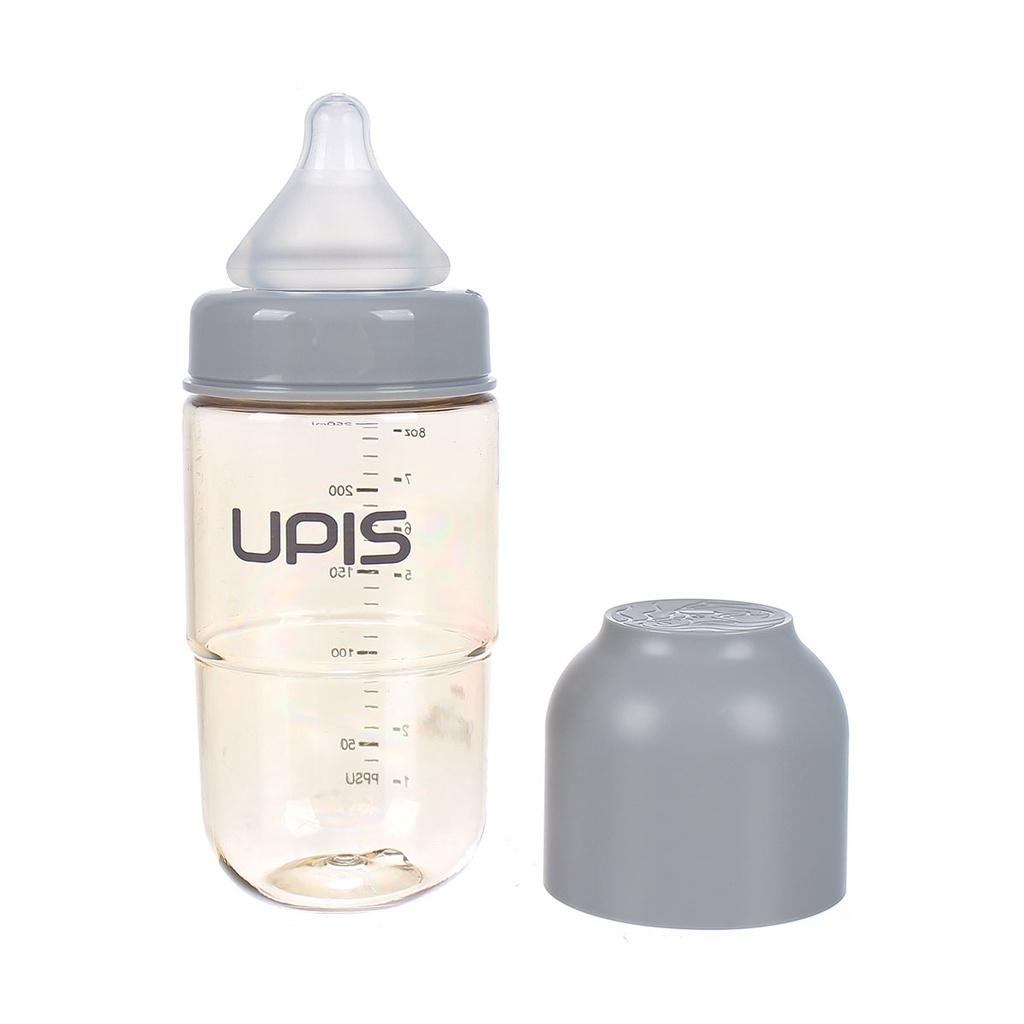 Bình sữa Upis Premium PPSU 260ml (Nhiều màu