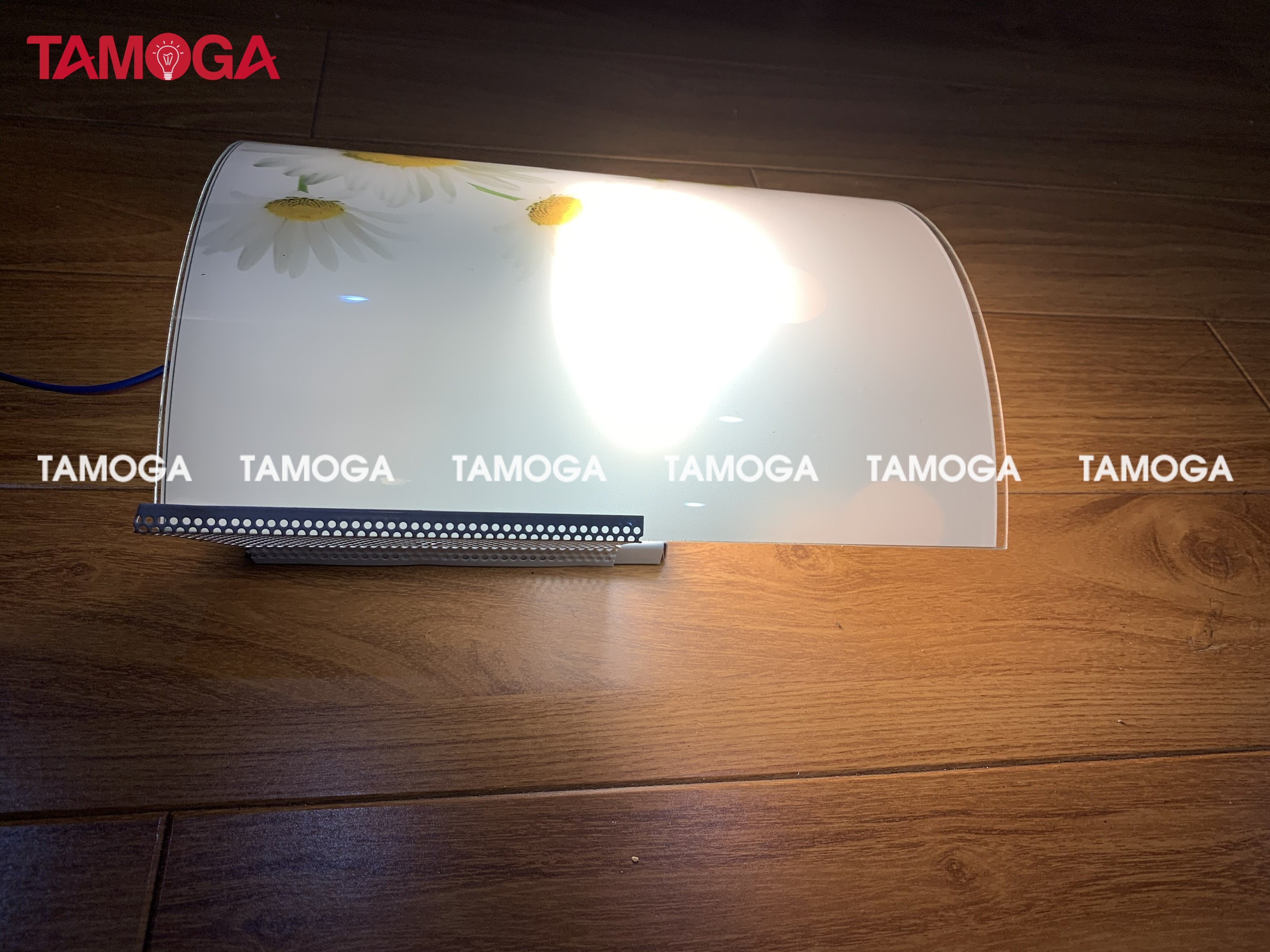 Đèn ốp tường trang trí hắt kính hoa cúc TAMOGA PHANIX 20188 - Kèm bóng LED
