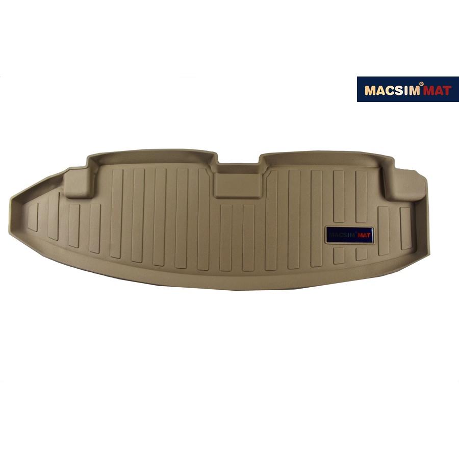 Thảm lót cốp xe ô tô ISUZU MUX nhãn hiệu Macsim chất liệu TPV cao cấp màu be