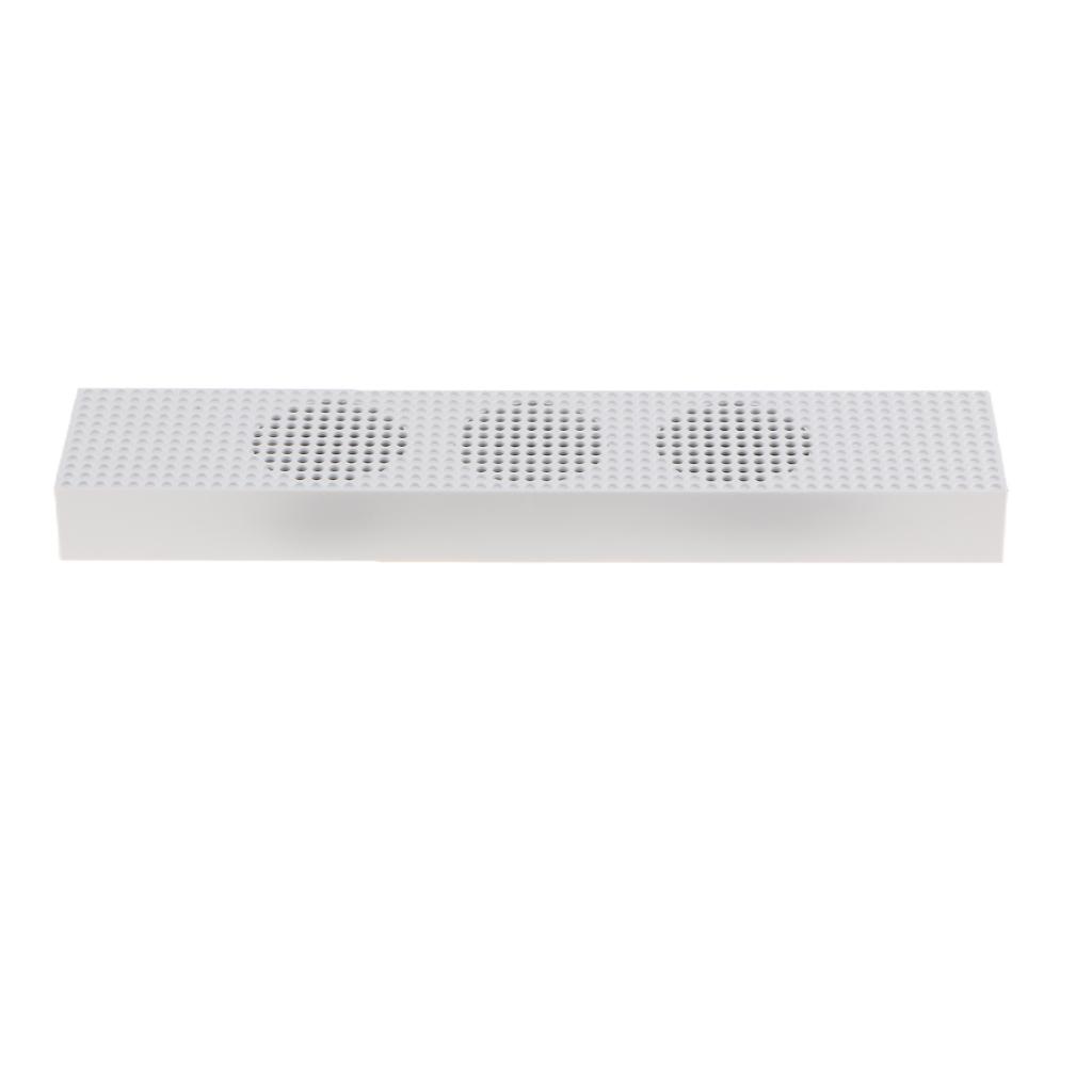 Cooler Fan 2 USB External 3-Fan Cooling Fan for Xbox One S Gaming Console Host Radiator - White