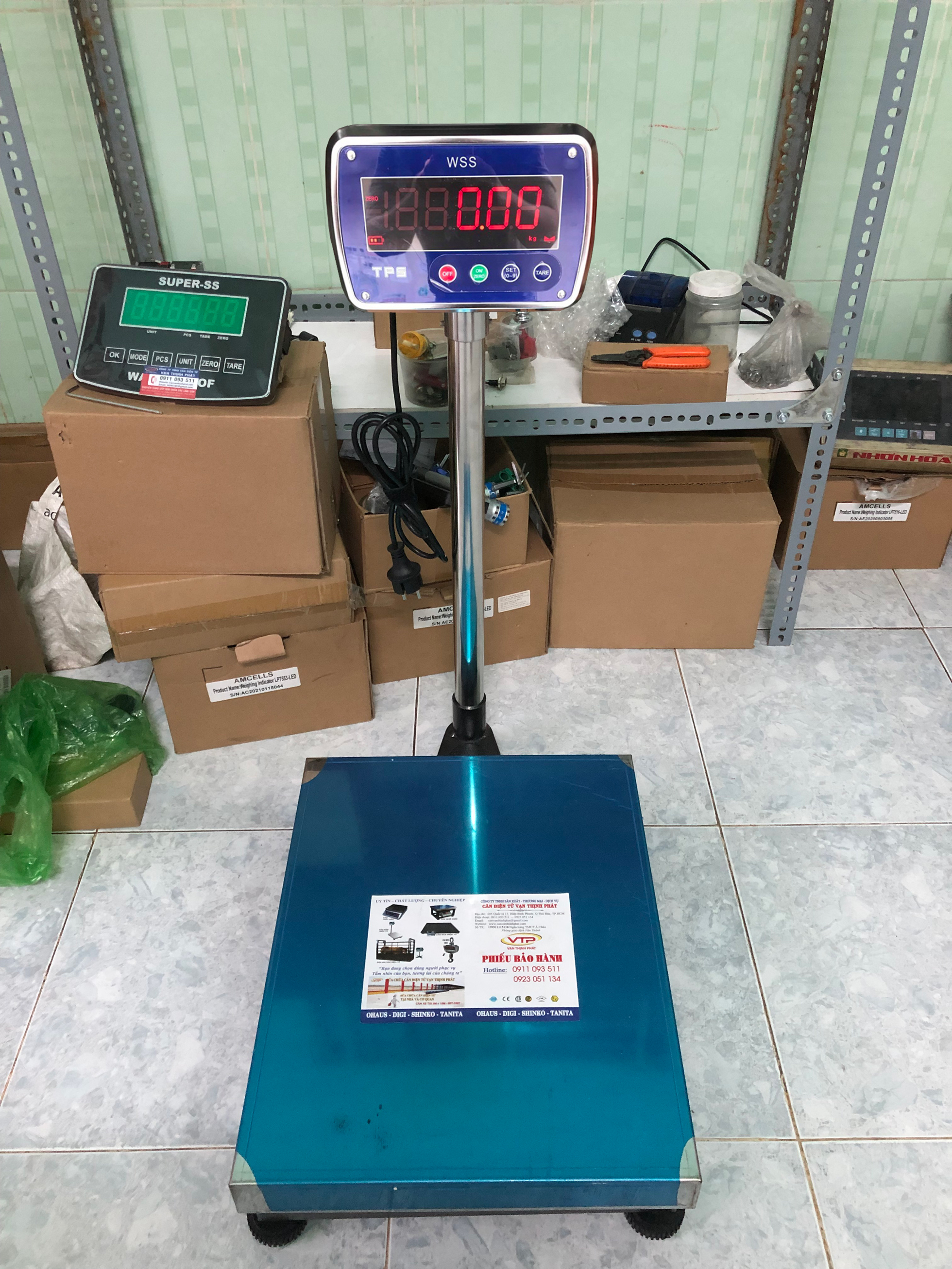 Cân Bàn Điện Tử WSS 120 kg