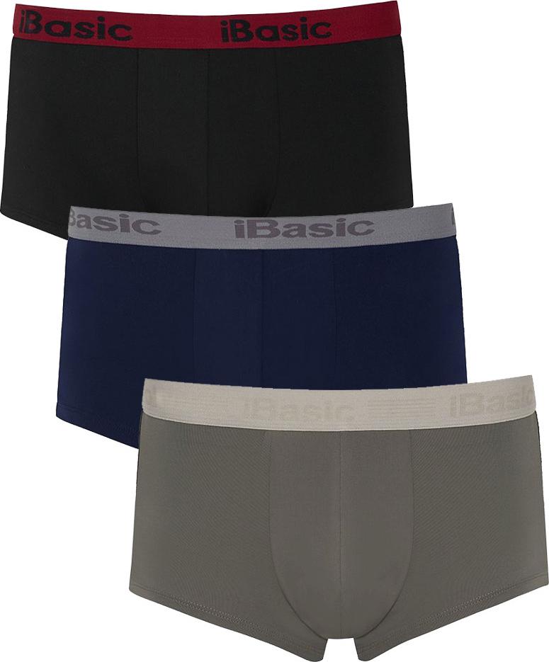 Combo 3 Chiếc Quần Lót Nam Thời Trang Boxer Poly iBasic PANM007