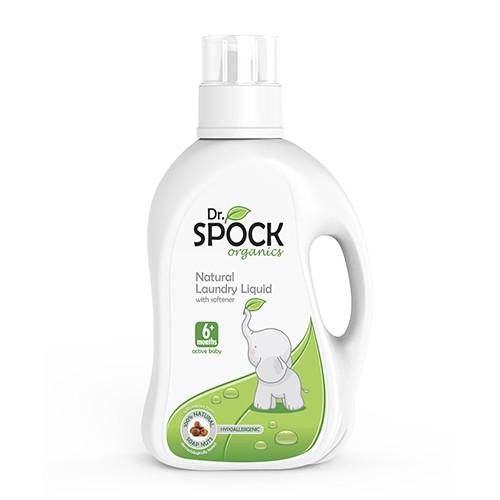 Nước giặt xả thiên nhiên Dr. Spock Organics (6M+)