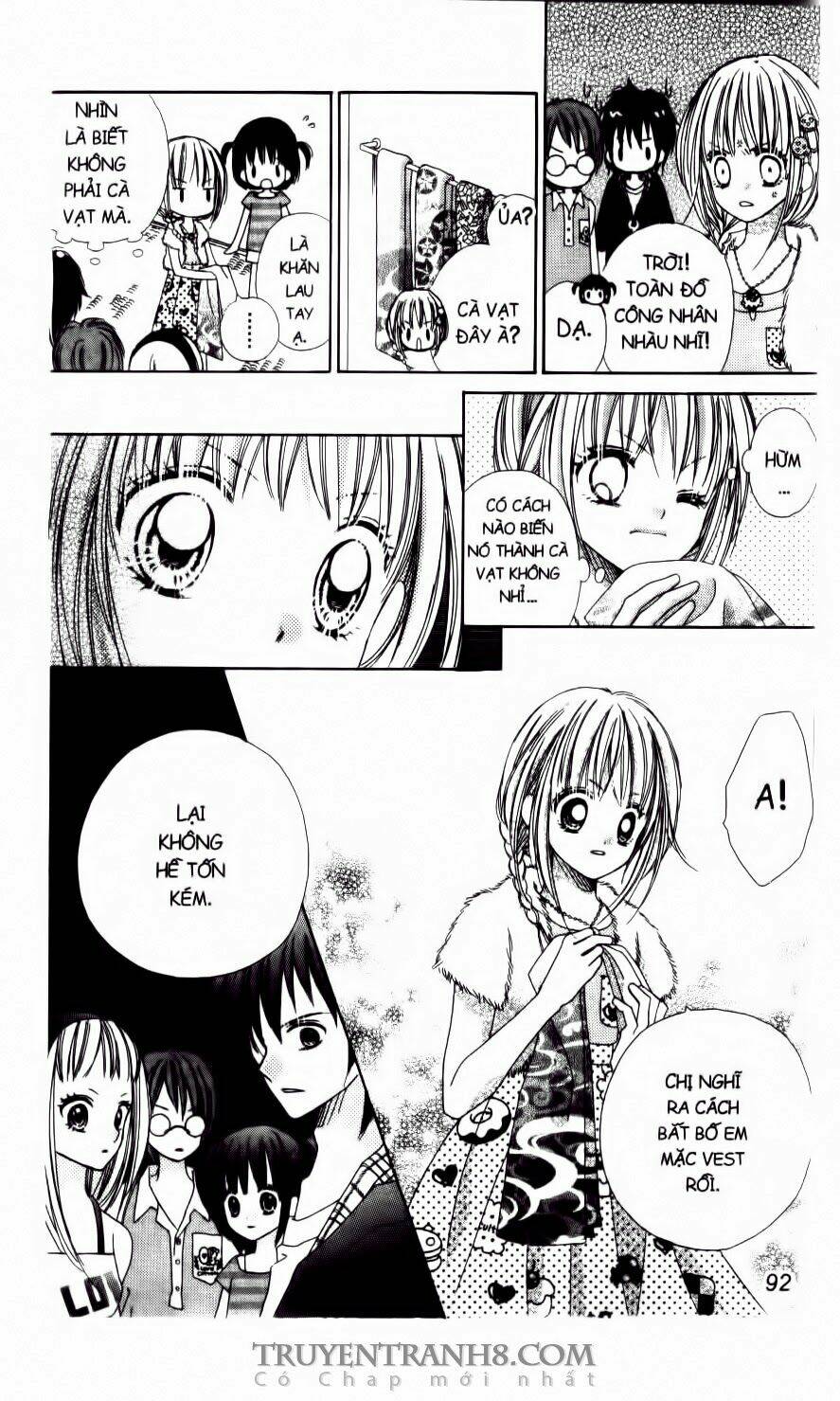 tiệm thời trang, love cotton chapter 35 4