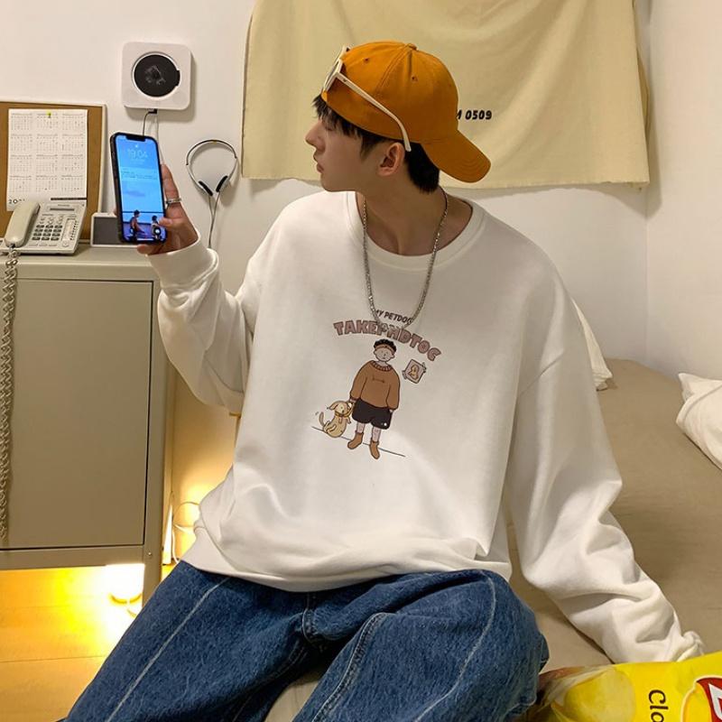 Áo sweater nam nữ unisex form rộng đôi len nỉ ngoại local brand đẹp cặp đôi ulzzang hàn quốc oversize dày mịn TAKEPHDTOC