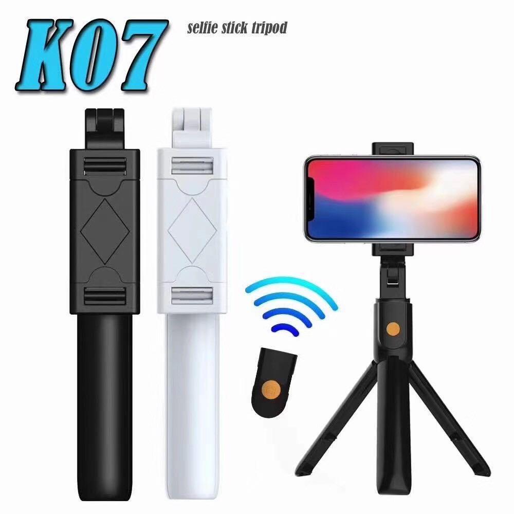 Gậy Chụp Ảnh Tự Sướng Bluetooth 3 Chân Đa Năng – Tripod K07 – Chụp Hình Selfie