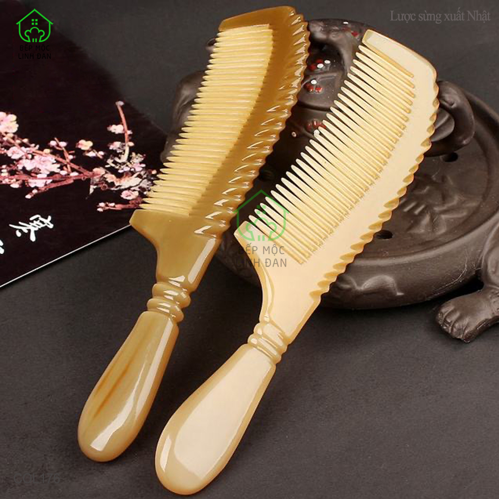 Lược Sừng Xuất Nhật kiểu dáng đẹp cao cấp