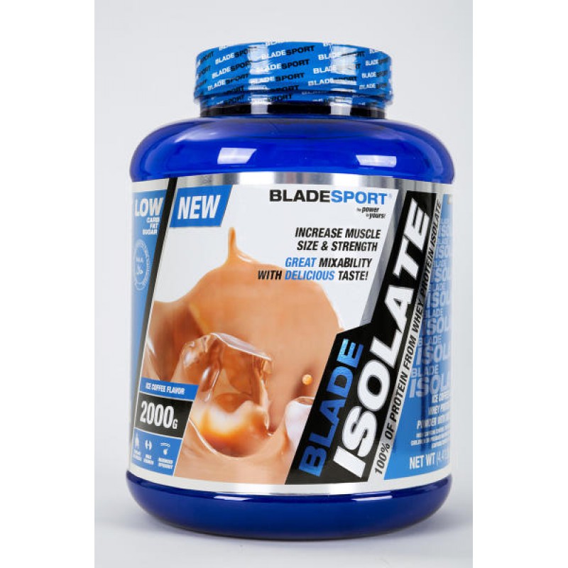 Sữa Tăng Cơ Blade Isolate 2000g – KÈM QUÀ - 3 Hương vị để lựa chọn - Protein tinh khiết hấp thụ nhanh – Hỗ trợ phục hồi, phát triển cơ bắp cho người chơi thể hình và thể thao – Thương hiệu Châu Âu, nhập khẩu chính hãng