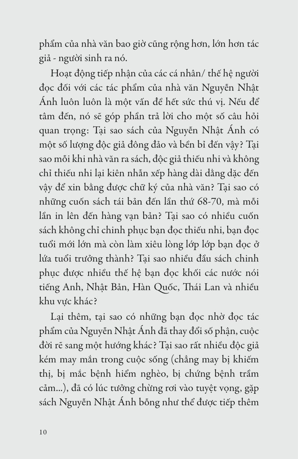 Sách - Lớn Lên Cùng Sách Nguyễn Nhật Ánh