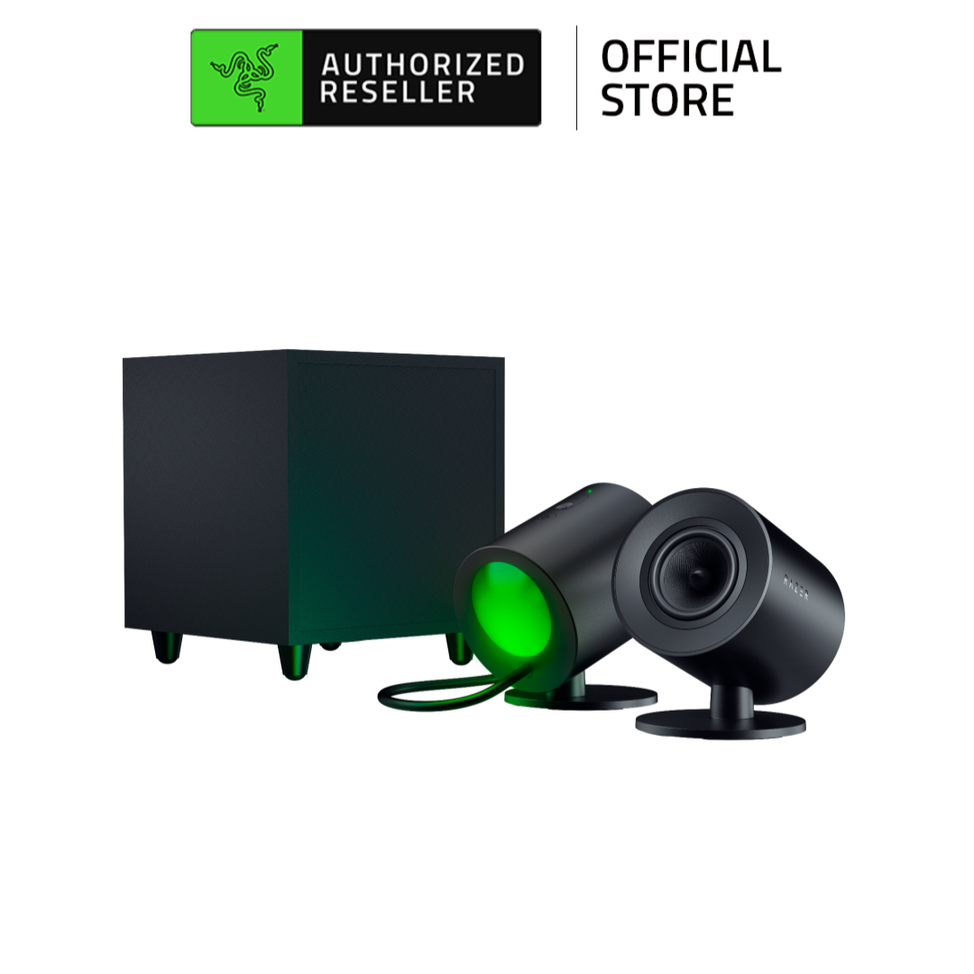 Loa Razer Nommo V2 - 2.1 PC Gaming Speakers toàn dải & Subwoofer có dây (Hàng chính hãng)_RZ05-04750100-R3G1