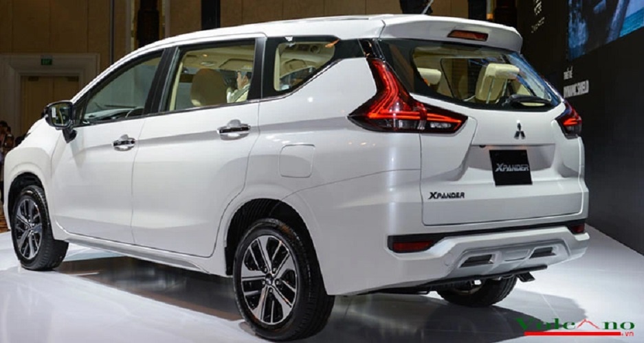 Logo Chữ nổi XPANDER tem dán nắp Capo ô tô Mitsubishi Xpander