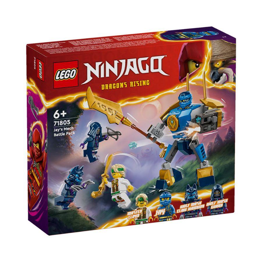 Đồ Chơi Lắp Ráp Chiến Giáp Của Jay LEGO NINJAGO 71805 (78 chi tiết)