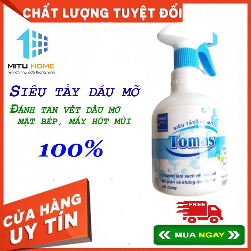  SIÊU TẨY DẦU MỠ 500ml ĐÁNH TAN VẾT DẦU MỠ MẶT BẾP, MÁY HÚT MÙI